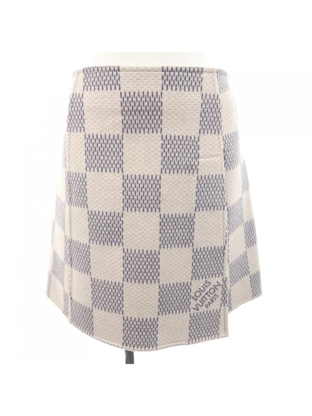 Louis Vuitton Double Face Damier Azur Skirt